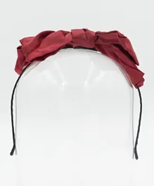 DDANIELA Headband Monalisa For Women's and  Girls  - Burgundy