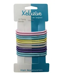 Xcluzive Terry Bands - Pack of 12