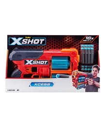 X-Shot Excel-Xcess TK 12, 16 Darts - Multicolor