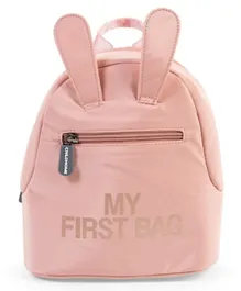 Childhome My First Bag Kids Backpack Pink - 9 Inches