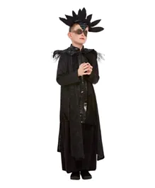 Smiffys Deluxe Raven Prince Costume - Black