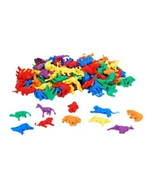 Edx Education Wild Animal Counters Multicolour - 120 Pieces