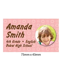Ajooba Personalised Book Labels Ref 298 - Pack Of 30