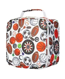Lamar Kids Insulated Thermal Lunch Bag - Sports Balls