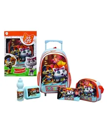 44 Cats Loot At Meow 5 In 1 Set School Kit - Multicolor