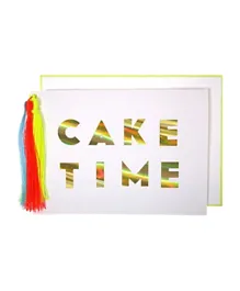 Meri Meri Cake Time Tasselled Card