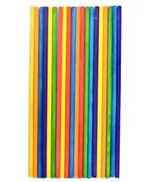 Art & Craft Wooden Colorful Dowels Sticks - Pack of 20