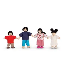 Plan Toys Doll Family - 4 Dolls