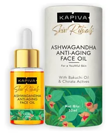 Kapiva Ashwagandha Anti-Aging Face Oil - 30mL
