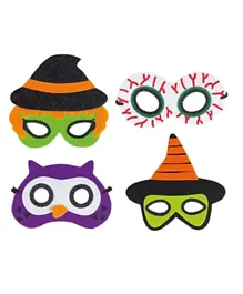 Premier Halloween Masks Pack Of 1 -  Assorted Colours & Designs