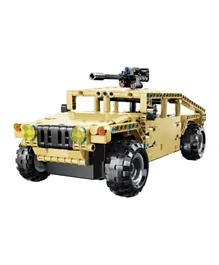 QMAN Leaping Jeep Remote Control Car Building Blocks - 413 Pieces
