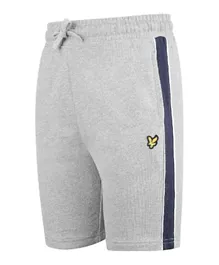 Lyle & Scott Eagle Embroidered Jersey Shorts - Grey