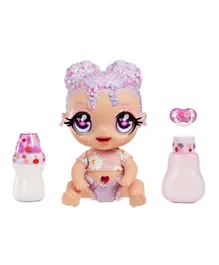 Glitter Babyz Lila Wildboom Baby Doll - Pink