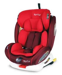 نورتور - مقعد سيارة ألترا 4 في 1 - أحمر