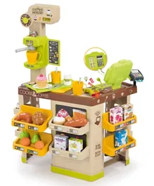 Smoby Coffee House Play Set With Accessories - Multicolour