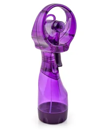 O2Cool Deluxe Handheld Misting Fan - Purple