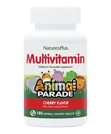 Natures Plus Animal Parade Children's Chewable Multi Cherry Flavor - 90 Tablets