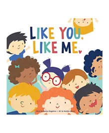 Bendon USA Like Me, Like You Story Book With Dust Jacket - 30 Pages