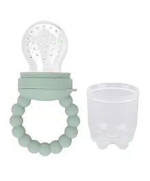 Pikkaboo BPA-Free Fruit Feeder & Teether - Pastel Blue