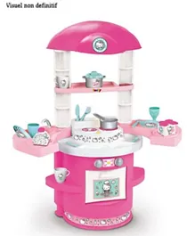Smoby Hello Kitty  Cooky Kitchen with 17 Accessories  - Pink