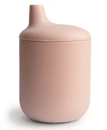 Mushie Silicone Sippy Cup - Blush - 175mL