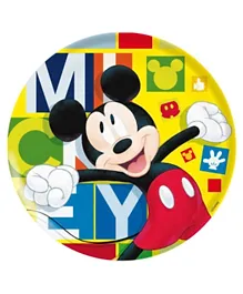 Disney Melamine Plate Mickey Watercolors