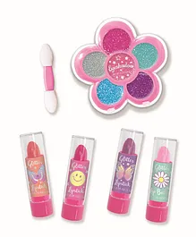 Hot Focus Tie Dye Butterfly Shine Cosmetics Set - 6 Pieces