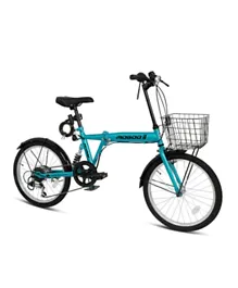 Mogoo Icon Folding City Bike 20 Inch - Blue