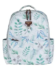 TWELVElittle-XL Diaper Backpack with Laptop/ Tablet pocket- Leaf