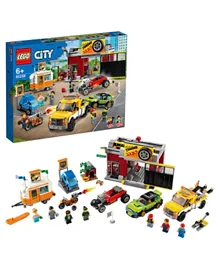 LEGO City Turbo Wheels Tuning Workshop Set 60258  897 Pieces - Multicolor