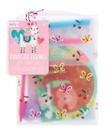 Ooly- On The Go Travel Stationery Kit -Funtastic Friends