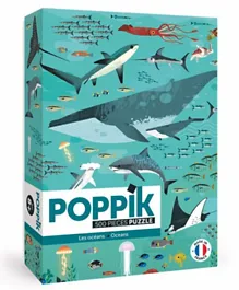 Poppik Oceans Educational Jigsaw Puzzle Set - 500 Pieces