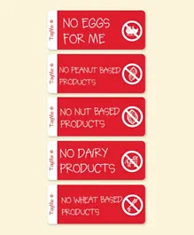 TagMe Allergy Labels - 10 Labels
