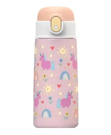 Waicee Kids Water Bottle Pink Unicorn  - 480mL