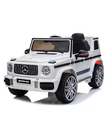 Megastar Licensed 12V Mercedes AMG Classy Jeep With Remote Control - White