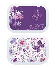 Yubo Butterflies Lunch Box - Lavender