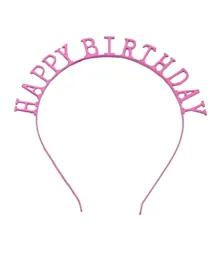 Party Propz  Happy Birthday Headband - Pink