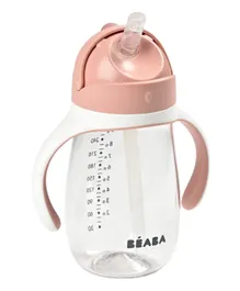 Beaba Straw Cup Old Pink - 300ml