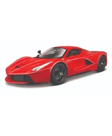 Bburago 1:18 Scale Ferrari Race and Play LaFerrari Diecast Vehicle - Red