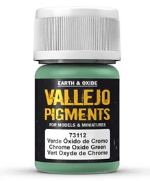 Vallejo Pigment 73.112 Chrome Oxide Green - 35mL