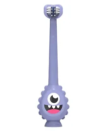 Dr. Brown's Tooth Scrubber Toddler Toothbrush Monster - Purple