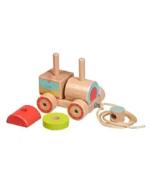 Baybee Sorting Push & Pull Along Train Toy