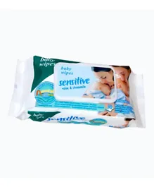 Cute 'n' Cuddle Wet Wipes with Aloe and Chamomile - 90 Pieces