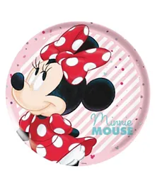 Disney Melamine Minnie Electric Doll Plate - Multicolour