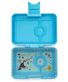 Yumbox Nevis Minisnack 3 Compartment Lunchbox - Blue