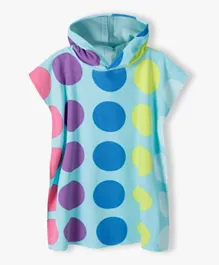مينوتي منشفة شاطئ للأطفال بتصميم واقي - لون برك صافي
