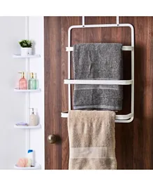 HomeBox 3-Tier Sanity Over The Door Towel Rack