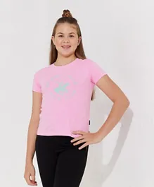 Beverly Hills Polo Club Logo Graphic T-Shirt - Pink