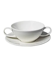 Baralee Wish Handled Soup Cup White - 280mL