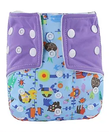 Mee Mee Reusable Swimming Baby Diaper Purple - Free Size